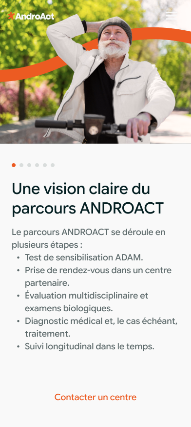 AndroAct — Une vision claire du parcours