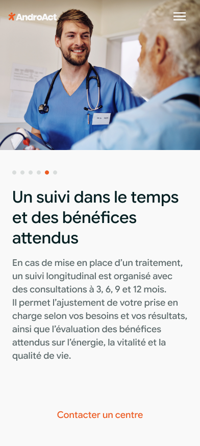 AndroAct — Suivi longitudinal dans le temps